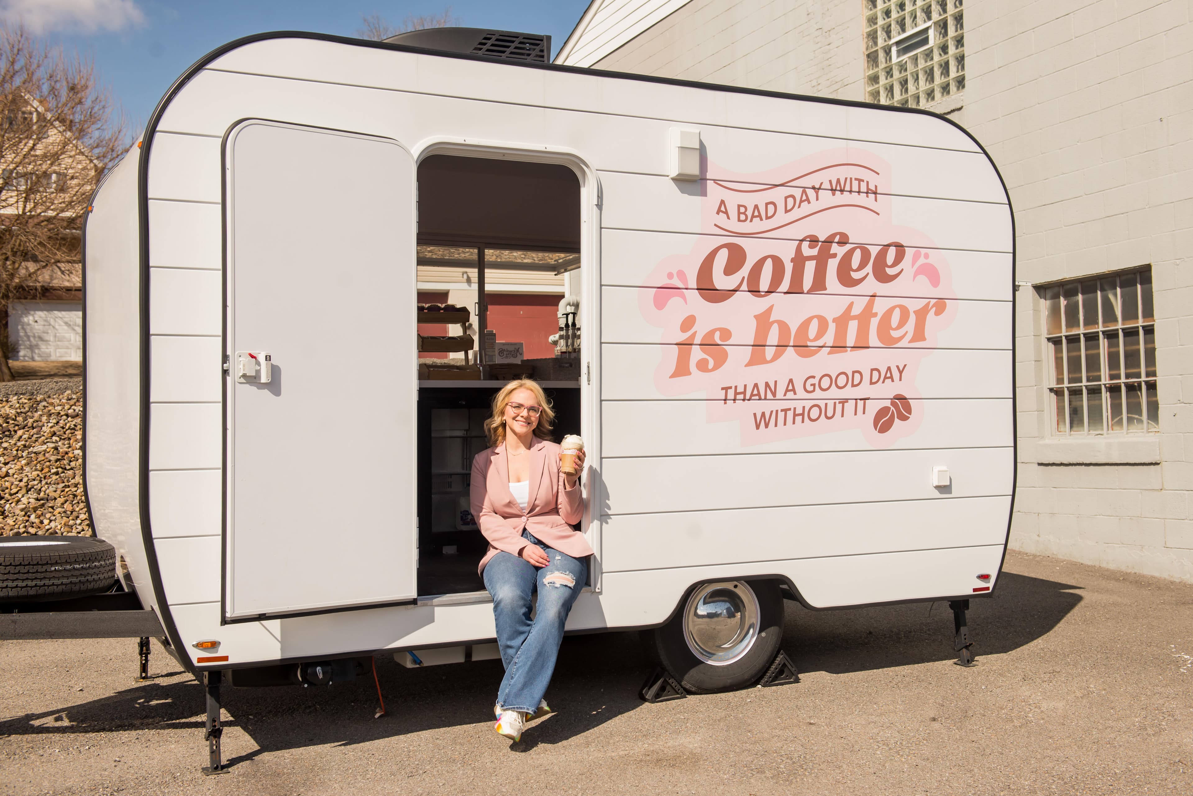 Ali Catto, BREW3D with their Aero Build trailer